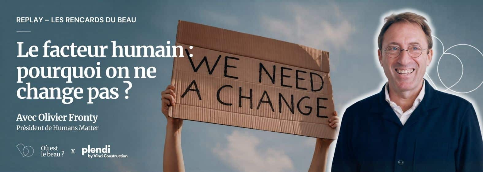 Image de couverture article - Pourquoi on ne change pas ?